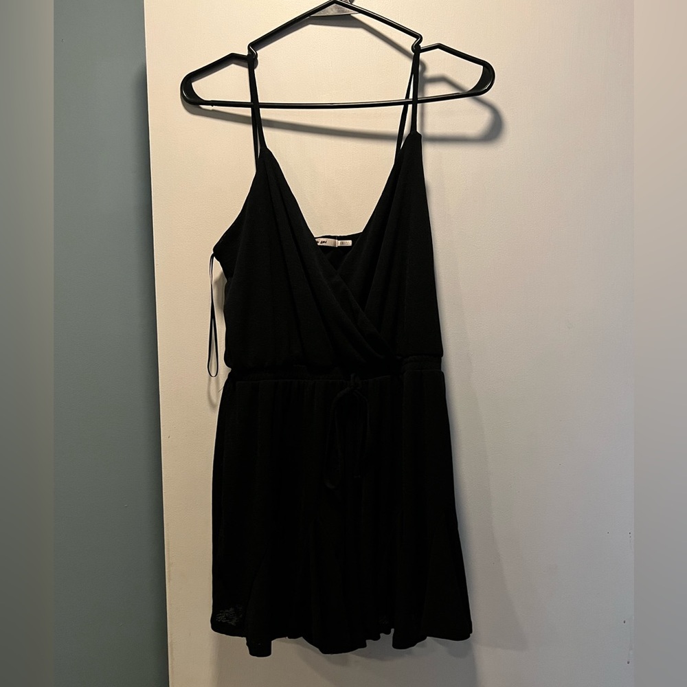 Mi Ami Black Romper